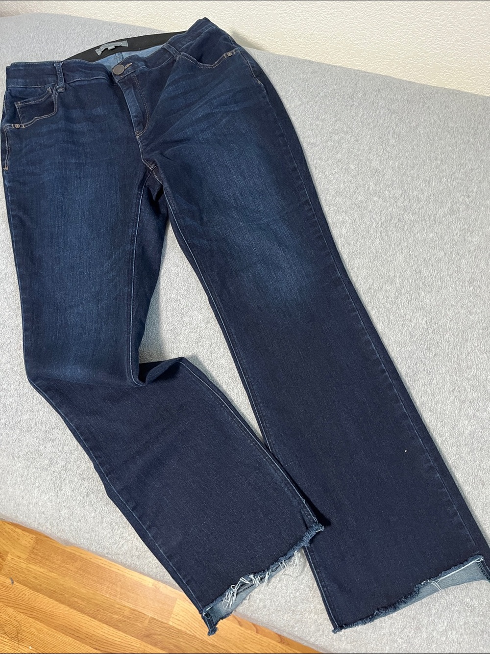 Wit And Wisdom Bootcut Jeans Womens 16 Raw Hem - Picture 10 of 10